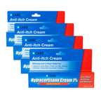 CareAll Hydrocortisone 1%, 1oz Tube (Pack of 4), Maximum Strength Anti-Itch Cream, Relief from Itching and Redness from Bug Bite