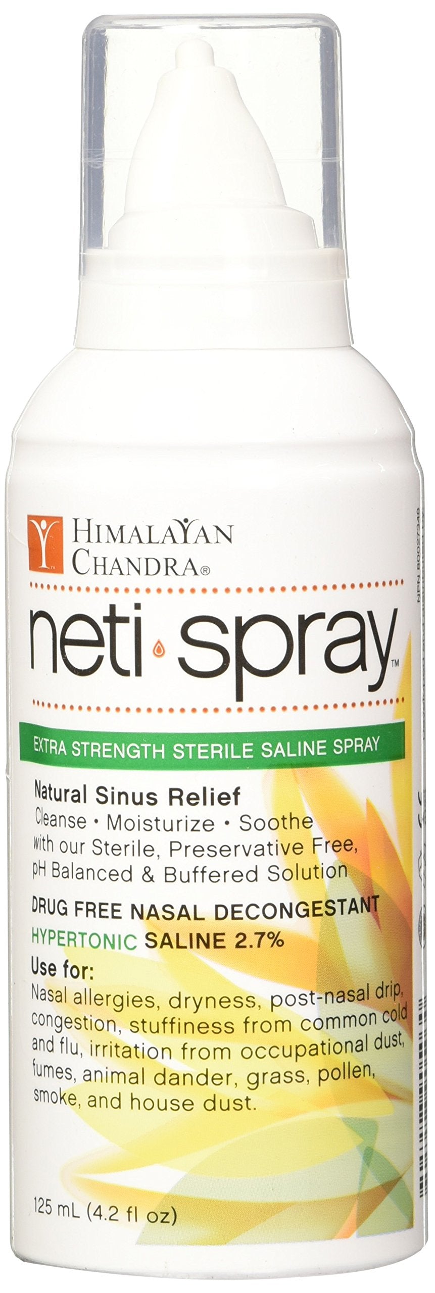 Himalayan Chandra Hypertonic Adult Neti Spray, 4.2 Ounce