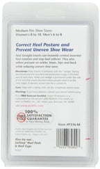 Pedifix Heel Straights, Medium, 1 Pair Per Pack