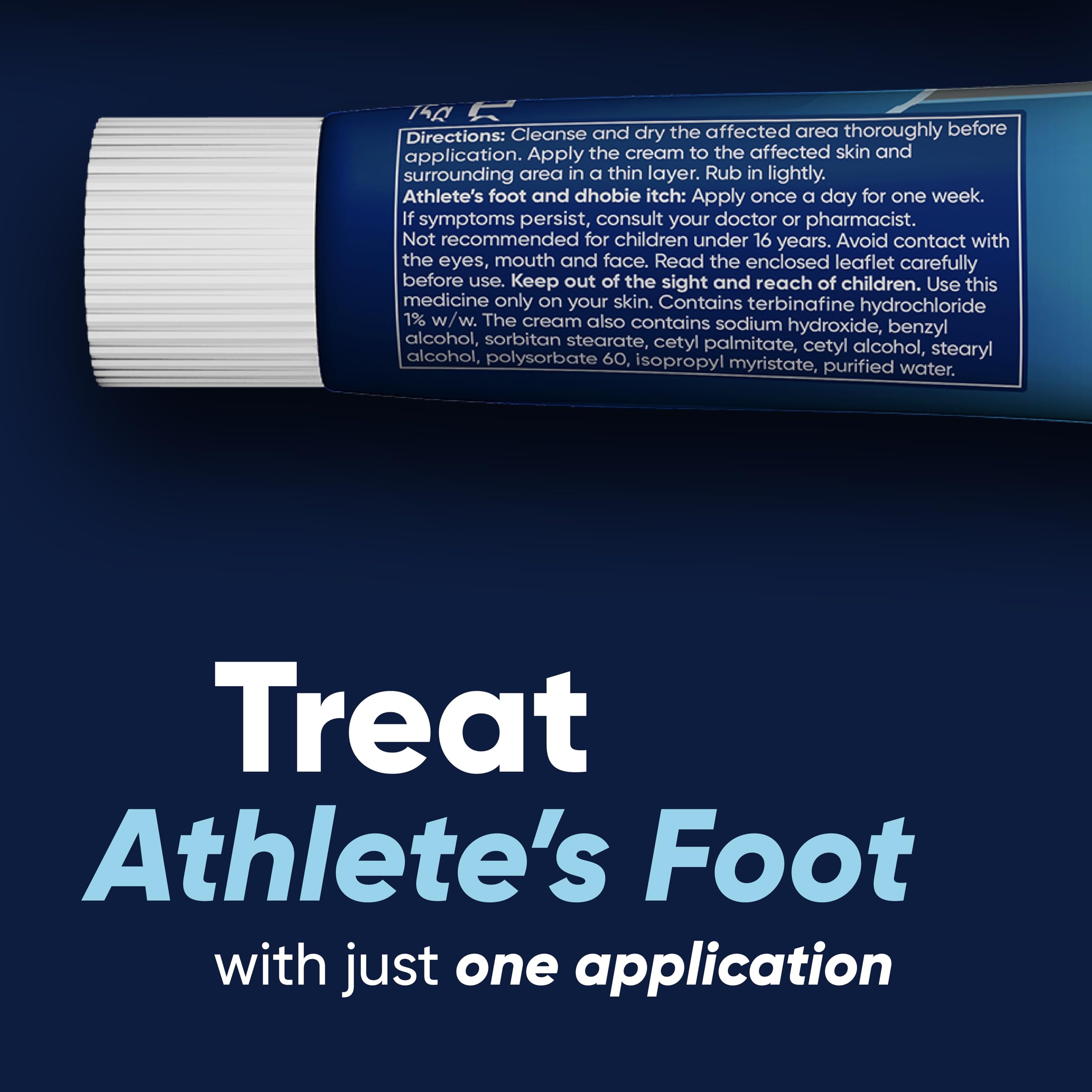 Lamisil AT - Athletes Foot Cream - Relief from Itching & Burning - 15g