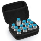 Teenyyou 12 Slots Diabetic Insulin Peptide Fridge Carrying Case Vial Holder Storage Protector Bag Fits Standard 10ml Vials, Insu