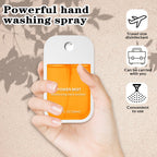 Power Mist Hydrating Hand Sanitizer Spray, Portable Travel-Size Hand Sanitizer Spray,8 Scents, 500-Sprays Each,Suitable for Both