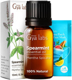 Gya Labs Spearmint Essential Oil for Diffuser - Spearmint Oil for Facial Hair & Skin - Spearmint Oil for Face Massage Aromathera