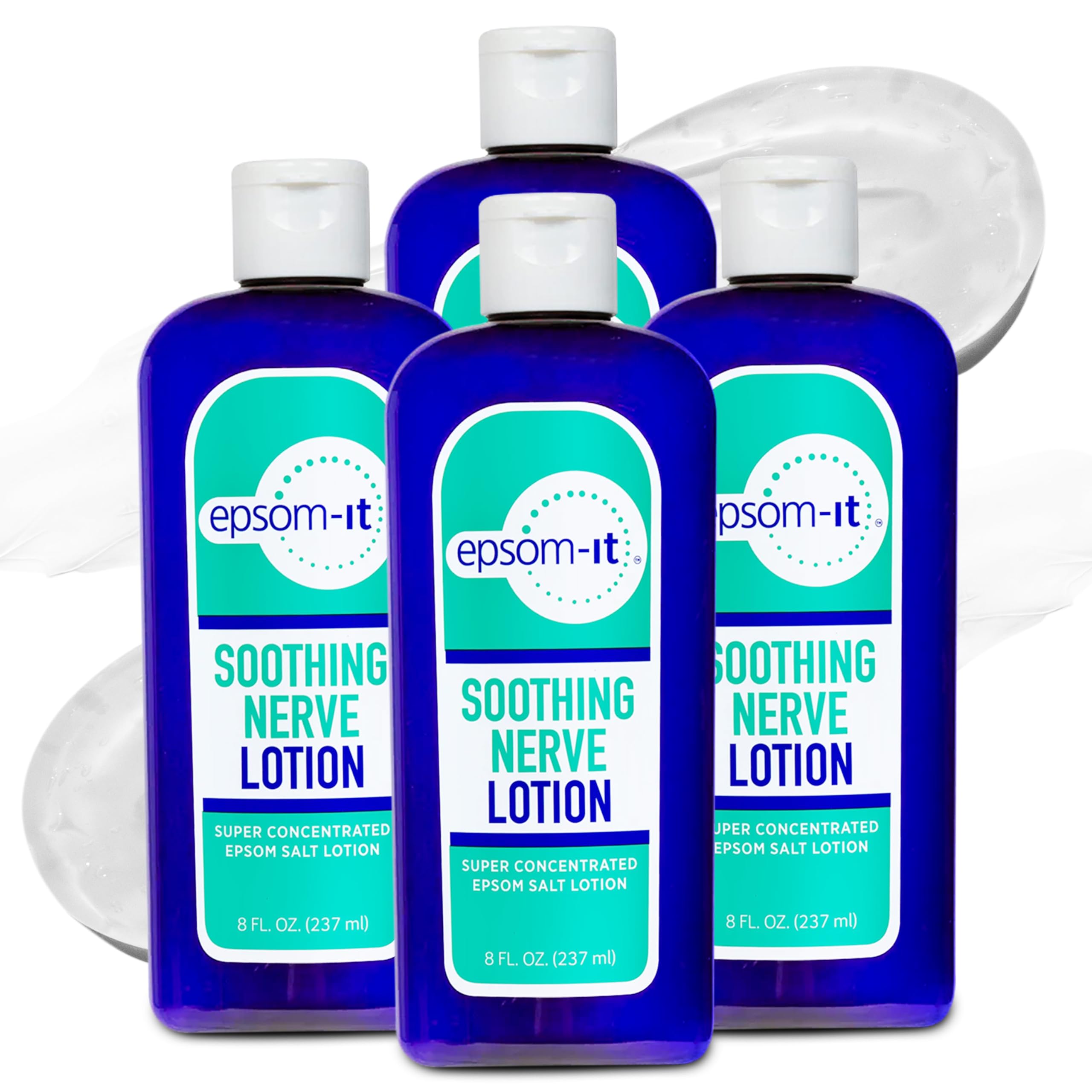 Epsom-It Soothing Nerve Lotion - Epsom Salt Magnesium Lotion, Topical Magnesium Cream with Capsaicin & Arnica to Provide Comfort