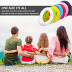 Mosquito Repellent Bracelets 50 Pack, Individually Wrapped Mosquito Repellent Bands with 60 Pcs Mosquito Repellent Stickers, DEE