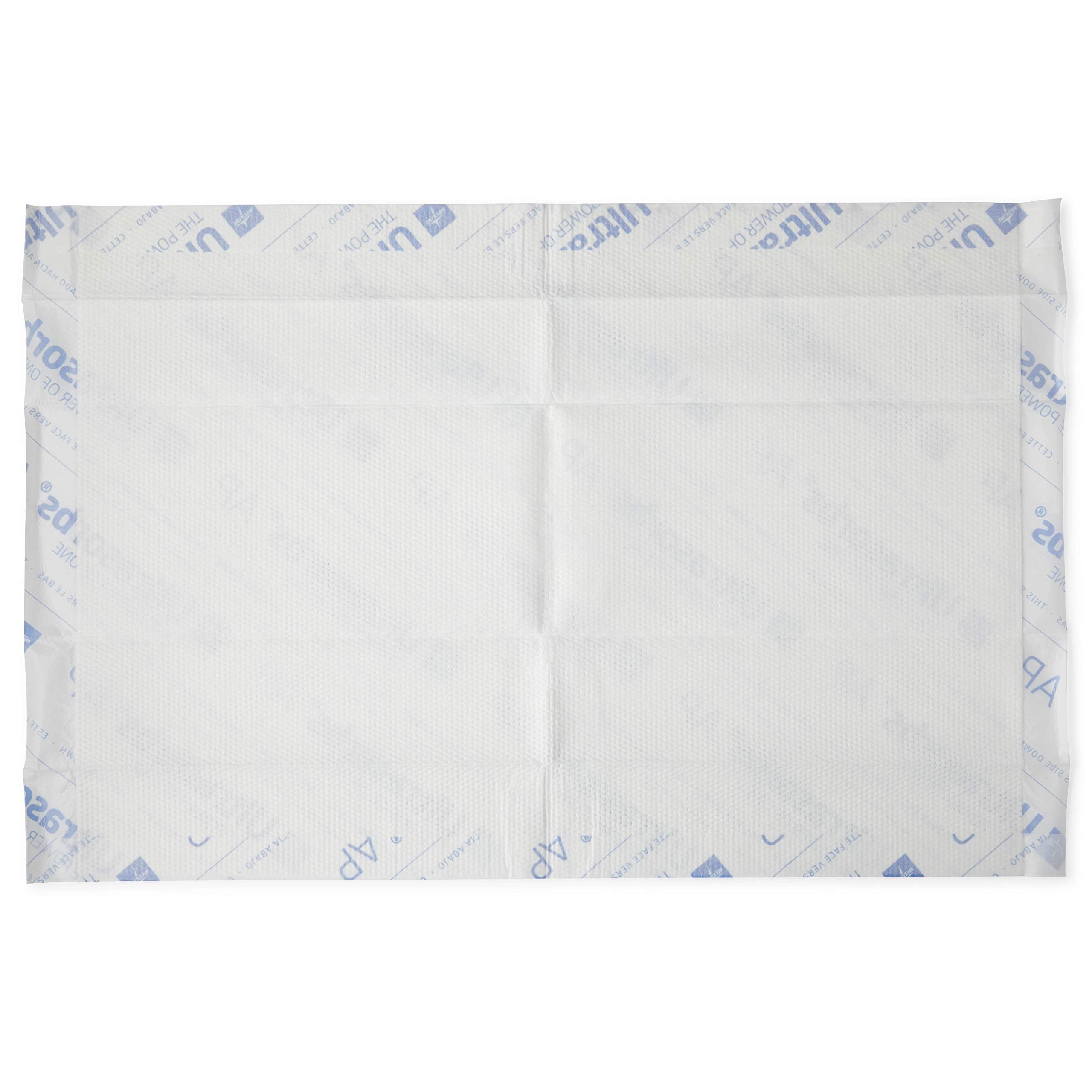 Medline Advanced Plus Ultrasorbs Drypads, 30 x 36, 23    x 36   , 40 Count, Extended Core Disposable Bed Pads, Wider Area Super 