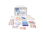 Rapid Care First Aid RC-25MAN-W 25 person 166 Piece ANSI/OSHA Compliant First Aid Kit in Wall Mountable Poly Case