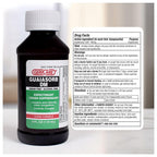 Geri-Tussin DM Liquid Cold Cough Syrup by GeriCare| 2-in-1 Maximum Strength Cough Suppressant Dextromethorphan & Expectorant Gua