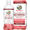 MaryRuth Organics Liquid Nighttime Multimineral | No Melatonin | Bedtime Routine | Magnesium Citrate | Calcium | Zinc | Vitamin 