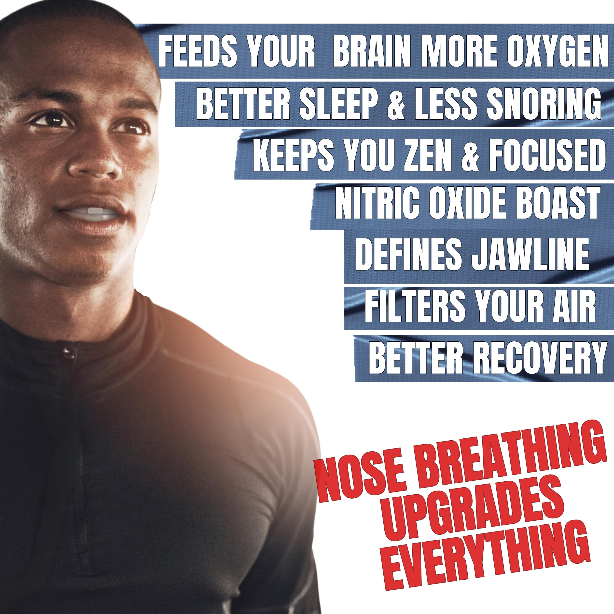 Better Than Mouth Tape for Sleeping MEW X AIR The 24 Hour Nose Breathing & Oxygen Enhancing Kit/Put Toxic Mouth Tape Sleep Tape
