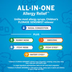 Flonase Childrens Sensimist Allergy Relief Spray, 24 Hour Non-Drowsy Childrens Allergy Medicine, Scent-Free, Alcohol-Free Fine