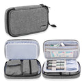LUXJA Diabetic Supplies Travel Case, Storage Bag for Glucose Meter and Other Diabetic Supplies (Bag Only), Gray