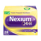 Nexium 24HR Acid Reducer Heartburn Relief Capsules for All-Day and All-Night Protection from Frequent Heartburn, Heartburn Medic