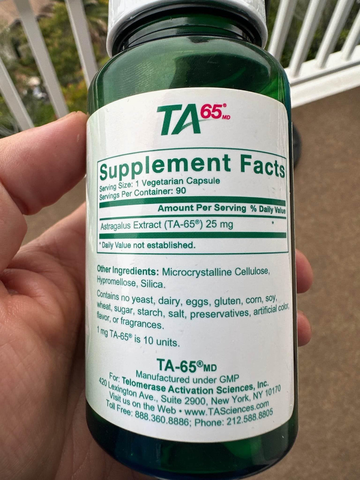 TA-65MD Supplement | Telomerase Activator Supplement