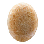 Cream Moonstone Crystals and Healing Stones - Large Palm Stone Crystals Piedra - Crystal for Good Luck, Positive Energy, Meditat