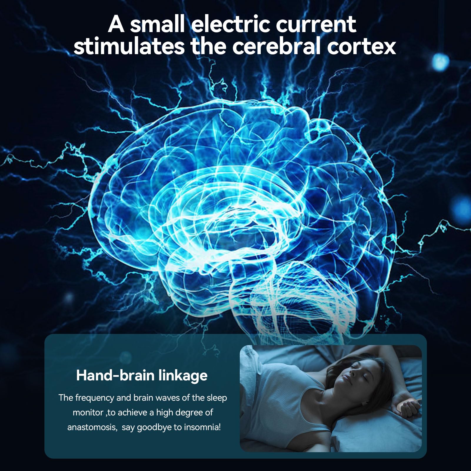 Sleep Aid Device, Neuro Sleep Mini Handheld Sleep Aid Machine with USB Charging for Pressure Anxiety Insomnia Relief Fast Asleep