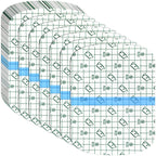 50 Pieces Transparent Stretch Waterproof Adhesive Bandage Protective Bandage Clear Film Dressing Cover Stretch Tape Round Shower
