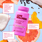 Love Wellness Healthy V Vitamin | Womens Vaginal Health Supplement | pH Balance, Gut Health & Immune Support Supplement | Balan