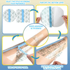 50 Pieces Waterproof Adhesive Bandages Transparent Stretch Bandages Protective Clear Films Dressing Tattoo Cover Dressing Tapes