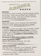 Historical Remedies Homeopathic Arnica Drops Repair and Relief Lozenges, 30 Count