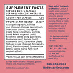 Interceuticals BetterWOMAN Bladder Control Supplement for Women- Helps to Reduce Bathroom Trips - Sleep Better at Night -Reduce