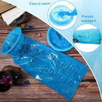 Nuanchu 100 Pcs Emesis Barf Bags Disposable Vomit Portable Puke Nausea Bags Motion Sickness for Car Airplane Travel Emesis, Vomi