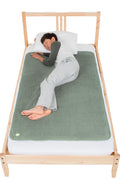 PeapodMats Bedwetting & Incontinence Waterproof Bed Mat - Reusable Underpad. Secure Placement & Breathable. Washable. Enviro Fri