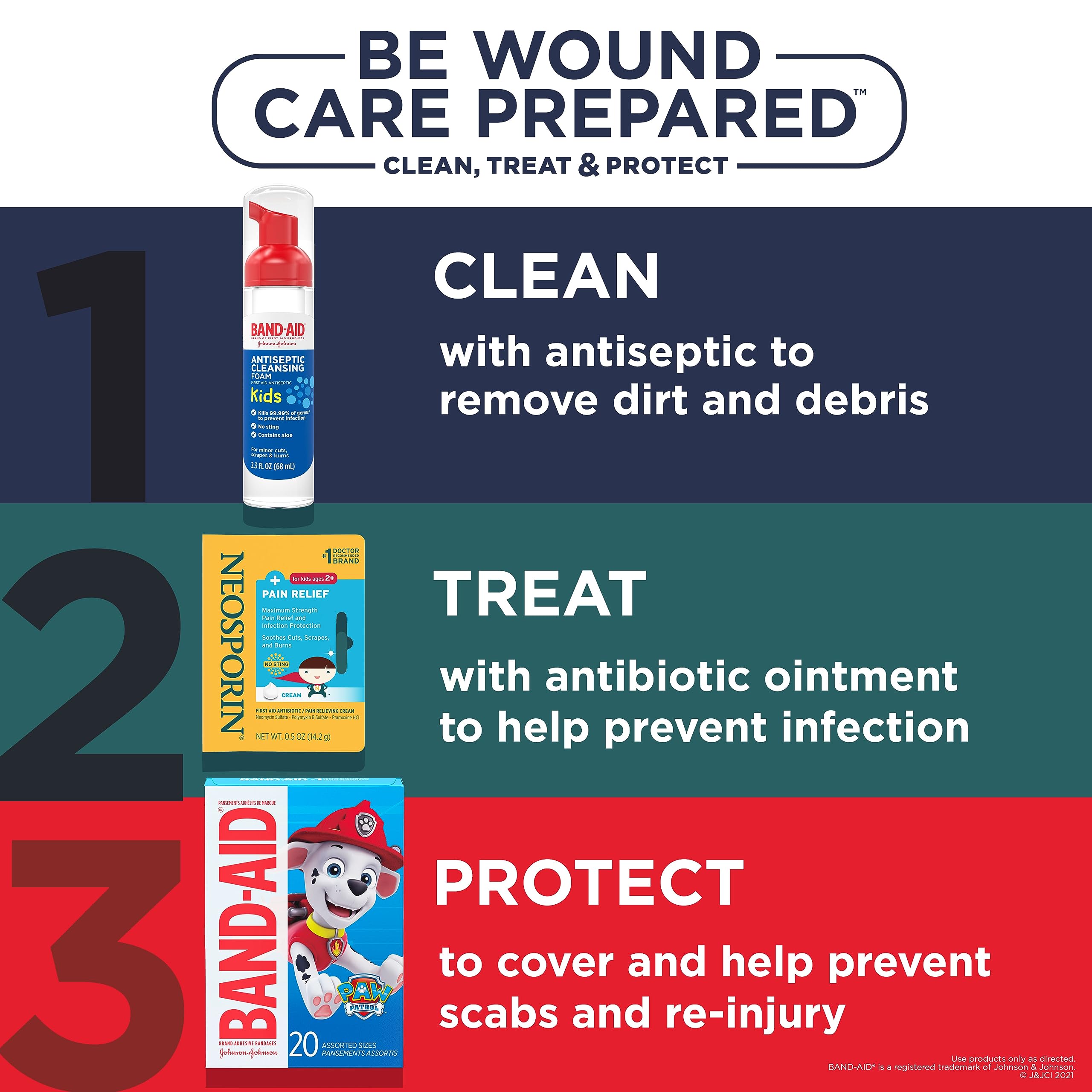 Band-Aid Brand Adhesive First Aid Bandages for Minor Cuts & Scrapes, Wound Care Featuring Disney Pixars Inside Out Characters,