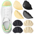 Cuffbow 8pcs Shoe Filler and Heel Pad Set Toe Cushion Fillers for Too Big Shoes Heel Cushions for Women Toe Inserts Size Reducer