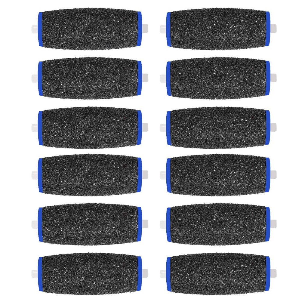 12 Pack Extra Coarse Replacement Roller for Amope Pedi,Replacement Head Refills Compatible with Amope Pedi Refills Electronic Pe