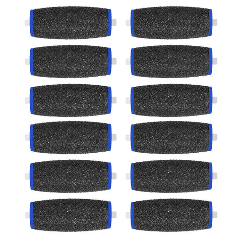12 Pack Extra Coarse Replacement Roller for Amope Pedi,Replacement Head Refills Compatible with Amope Pedi Refills Electronic Pe