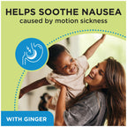 From the Makers of Dramamine, Advanced Herbals, Nausea and Stress Support with Ginger and Ashwagandha, Tropical Fruit and Ginger