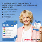 Kids First Aid Kit for Home/Business, Mini Travel First Aid Kit | HSA/FSA Eligible Emergency Kit | Small First Aid Kit for Car |