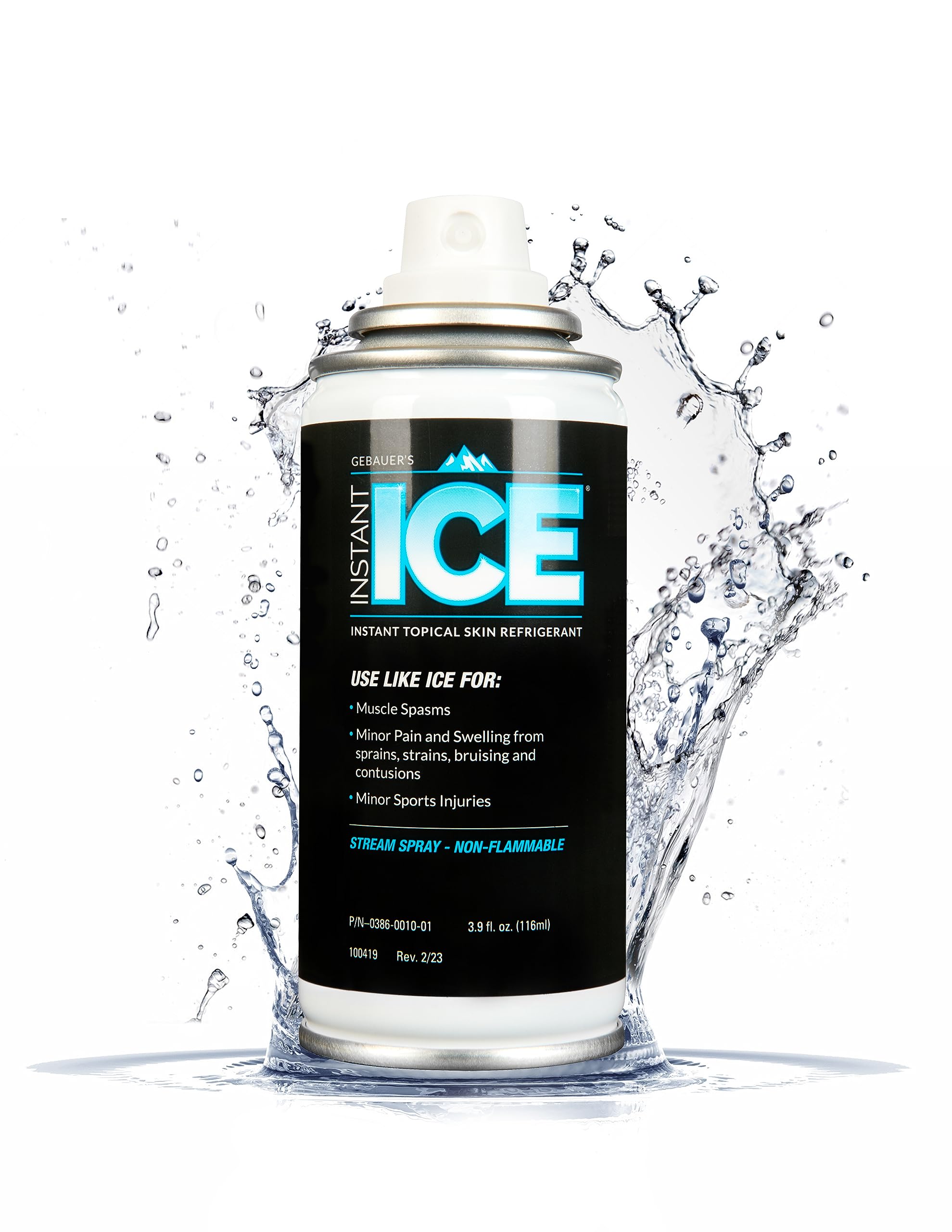 Gebauers Instant Ice: Topical Skin Refrigerant and Cold Spray