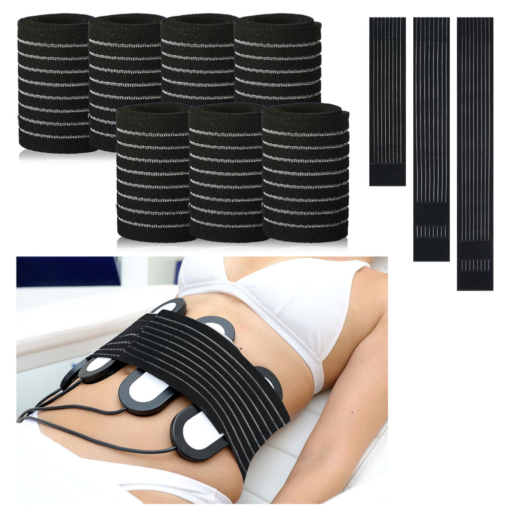 Threlaco 7 Pcs Laser Lipo Machine Elastic Bandage Spare Parts Wrap 3 Size for Slimming Beauty Machine Lipo Laser Bands Beauty De