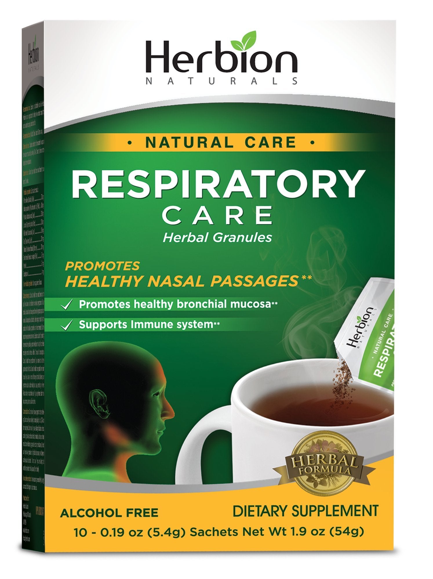 Herbion Naturals Respiratory Care Granules, 10 Count