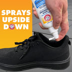 Arm & Hammer Shoe Refresher Spray, Odor Eliminator for Sneakers, 24 Odor & Wetness Control, Aerosol-Free Shoe Deodorizer Spray,