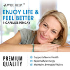 Neuropathy Support Natural Nerve Discomfort Relief - Made in USA - Nerve Antioxidant for Trigeminal Neuralgia, Diabetic & Periph