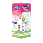 Benadryl Children s Dye-Free Allergy Liquid Bubble Gum Flavored - 4 oz, Pack of 4