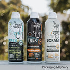Lemongrass Farms Trek Spray | Take Control of Mosquitoes & Other Biting Insects | All Natural with Peppermint, Cedarwood, Gerani