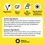RESCUE Bach PASTILLES, Black Currant Flavor, Natural Stress Relief Lozenges, Homeopathic Flower Essence, Vegetarian, Gluten and
