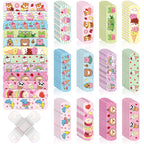 Kids Adhesive Bandages Bulk Cute Cartoon Bandages for Kids Waterproof Breathable Protect Scrapes and Cuts for Girls Boys Childre