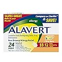 Alavert Allergy 24 Hour Relief, Citrus Burst Flavor, Orally Disintegrating Allergy Tablets, Non-drowsy Antihistamine, Loratadine