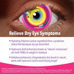iVIZIA Sterile Lubricant Eye Drops for Dry Eyes, Preservative-Free, Moisturizing, Dry Eye Relief, Contact Lens Friendly, 0.16 fl