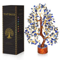 Lapis Lazuli - Chakra Tree, Lapis Lazuli Tree, Lapis Gem, Artificial Trees, Tree of Life, Stone Tree, Gem Stone Decor, Crystal T