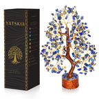 Lapis Lazuli - Chakra Tree, Lapis Lazuli Tree, Lapis Gem, Artificial Trees, Tree of Life, Stone Tree, Gem Stone Decor, Crystal T