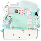 First Period kit for Girls | 22 PC Period Packs for Young Girls First Time | First Period Gift for Teen Girls with Sanitary Pad 