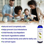Lice Spray for Hair with Peppermint and Rosemary, Lice Spray for Daily Use Non Toxic and Safe for Kids and Adults, Lice Scare Aw