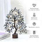 Lapis Lazuli Tree, Spiritual Decor, Money Trees, Lapis Lazuli Crystal, Good Luck Gifts, Gemstone Tree, Lapis Lazuli Healing Ston