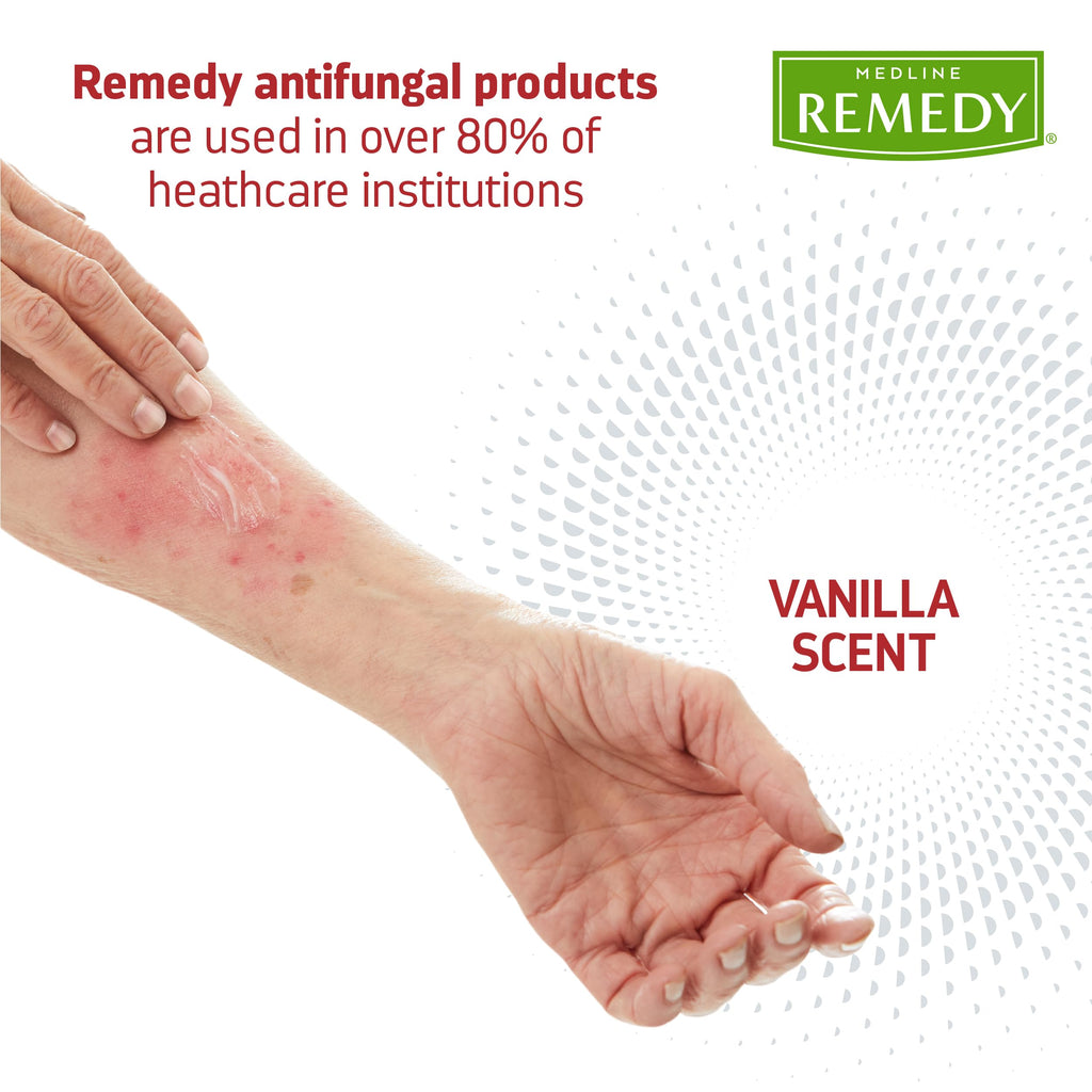 Medline Remedy Clinical Antifungal Ointment, 2.5 oz., Effective Treatment for Athletes Foot & Ringworm, Single Tube